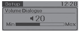 Dialoglautstärke