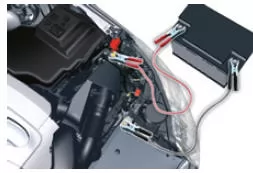 Zugang zur Batterie