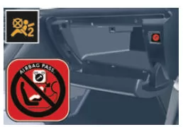 Deaktivierung des Beifahrer-Front-Airbags 