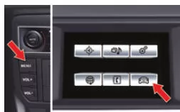Mit dem Touchscreen