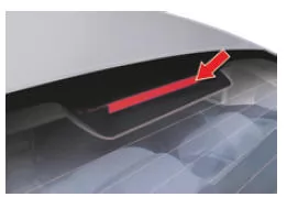 Austausch der 3. Bremsleuchte (LED)