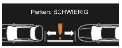 Einparken schwierig