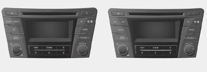 CD-Player (RDS-Ausführung): AC111DFEE, AC101DFEE