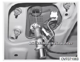 Rückfahrscheinwerfer