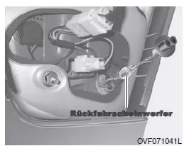 Rückfahrscheinwerfer