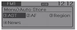 AST (Auto Store, automatische Speicherung)