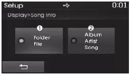 MP3-Informationsanzeige