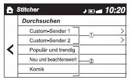 Senderliste