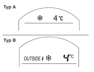 Außentemperaturanzeige