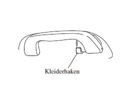Hintere Kleiderhaken