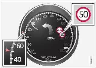 Verkehrszeicheninformation (RSI) - Handhabung