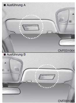 Airbag-Warnschilder (ausstattungsabhängig)
