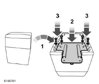 Anbringung der Lasthalterung