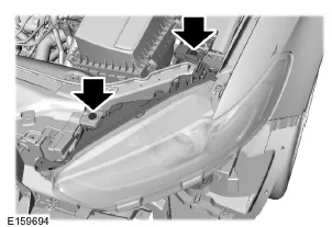 Scheinwerfer ausbauen
