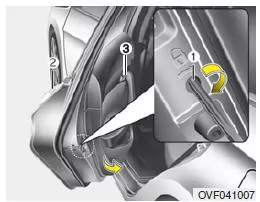 Kindersicherung im hinteren Türschloss
