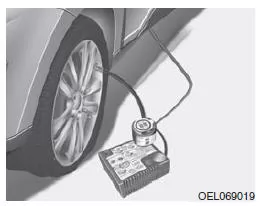 Verwendung des TireMobilityKit