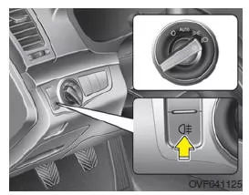 Nebelschlusslicht (ausstattungsabhängig)