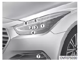 Glühlampen für Scheinwerfer, Standlicht, Blinker vorn und Nebelscheinwerfer ersetzen