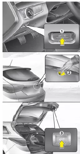 Heckklappe mit Servounterstützung (ausstattungsabhängig)