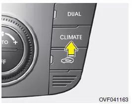 Klimainformationen Bildschirm Auswahl (Ausführung B)