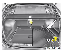 So benutzen Sie die Laderaumabdeckung