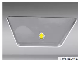 Schiebedach-Sonnenblende