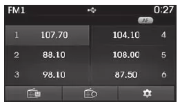 Senderspeicher auswählen/speichern