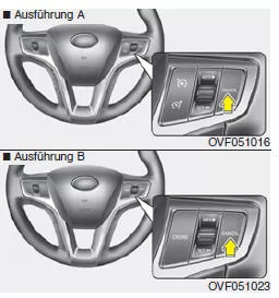 Zum Unterbrechen der Tempomat-Steuerung gibt es mehrere Möglichkeiten