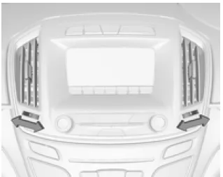 Vordere Belüftungsdüsen