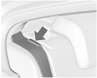 Rückenlehnen der Rücksitze umklappen