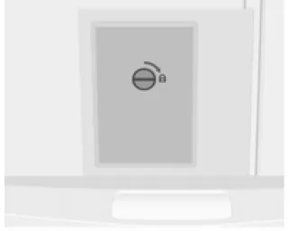 Durchlademöglichkeit in der mittleren Rücksitzlehne öffnen