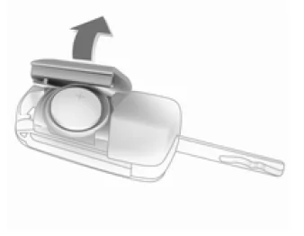 Batterie in Funkfernbedienung ersetzen