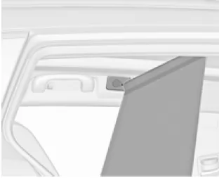 Sicherheitsnetz hinter den Vordersitzen