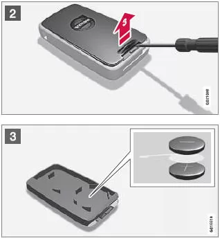 Transponderschlüssel - Batteriewechsel