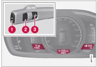 Bordcomputer - digitales Kombinationsinstrument