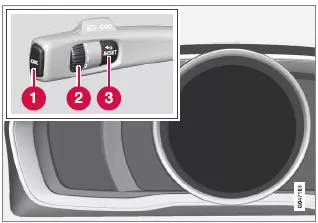 Menübenutzung - Kombinationsinstrument
