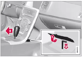 Automatische Wählhebelsperre deaktivieren